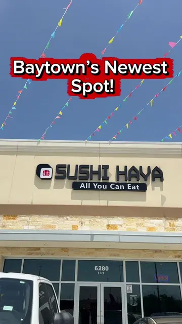 We tried Baytown’s newest spot, Sushi Haya! 🍣 All-you-can-eat sushi and hibachi