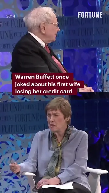 Berkshire Hathaway chairman Warren Buffett once joked about his first wife losin