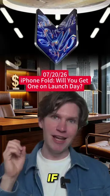 iPhone Fold: Will You Get One on Launch Day? 🤔📱 #iPhoneFold #TechNews #AppleLa