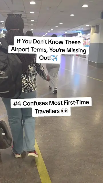 ✈️ 7 Airport Terms Every Traveller Should Know. Whether you're a first-time trav