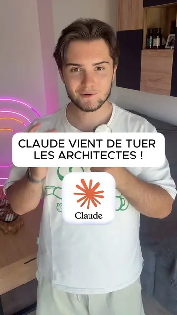 Claude fait ton métré BTP sur Excel 👇 Tu glisses ton plan d'architecte (image o