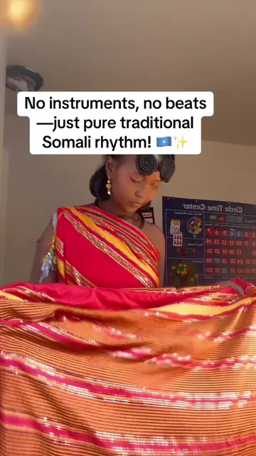 Pure rhythm, body percussion, and voice. 🇸🇴✨ This is Dhaanto, one of the oldes
