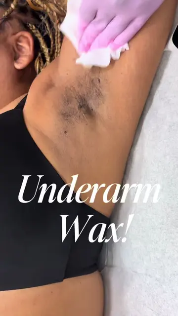 Underarm wax with me using waxness soft wax 💕 #orlandowaxer #orlandosugarist #s