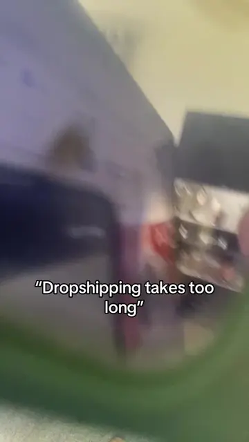 “Dropshipping takes too long” #greenscreen #aidropshipping #ecommerce #shopify 
