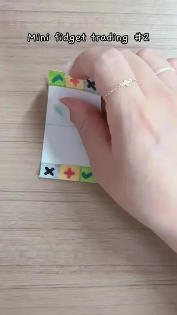 Mini Fidget Trading | Watch My Second Trade! #papercraft #papersquishy #minisqui