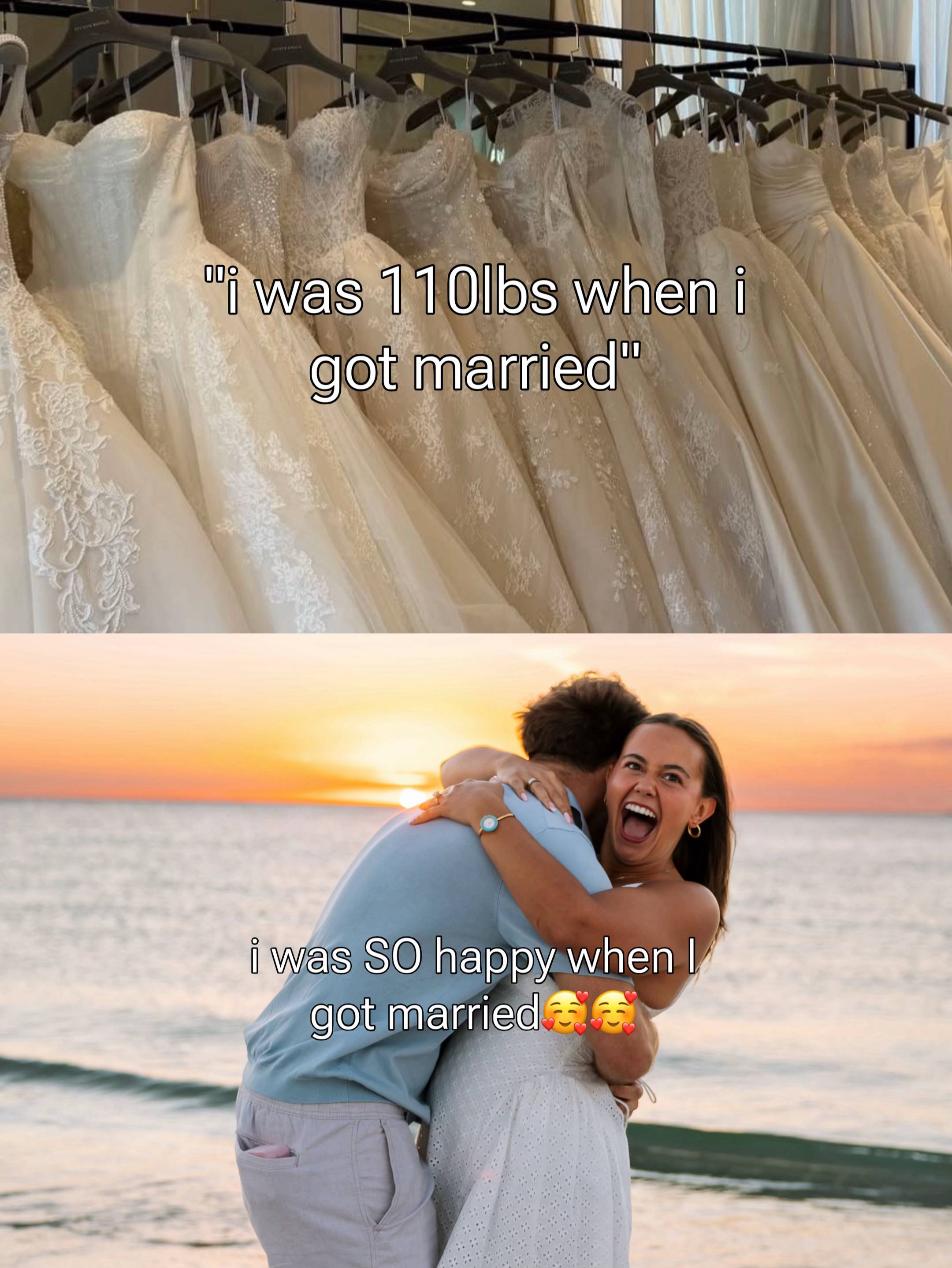 reminder for my 2026 brides!!! Ur wedding is about LOVE not the way you look!!! 