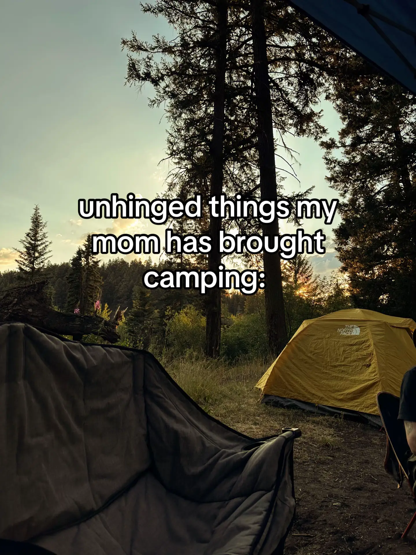 According to her she took me home for one night to pack for camping and then we 
