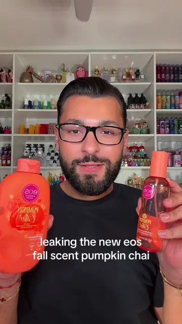 leaking the new eos scent pumpkin chai #eos #eosbodylotion #eoslotion #fallscent