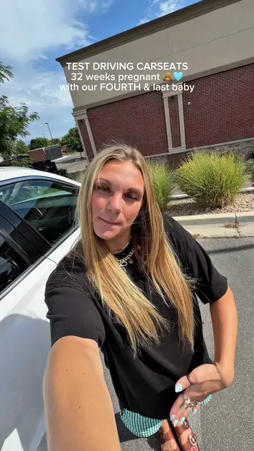 testing carseats today🧸🩵 what car seat do you recommend?! I am LOVING the new 