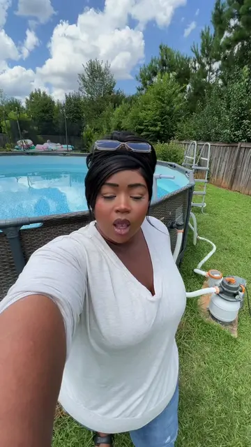 I tried patching the busted pool pump hose with waterproof Gorilla Tape, but eve