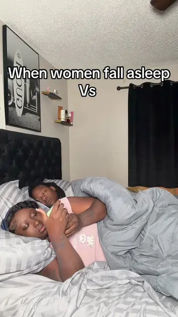 When women fall asleep vs when men fall asleep @AMG_Geo 