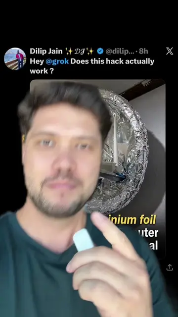 Does aluminum foil boost your Wi-Fi? #Tech #wifi #LifeHack 
