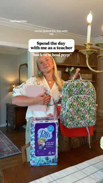 #PuffsPartner Getting ready for a new school year means more than organizing sup