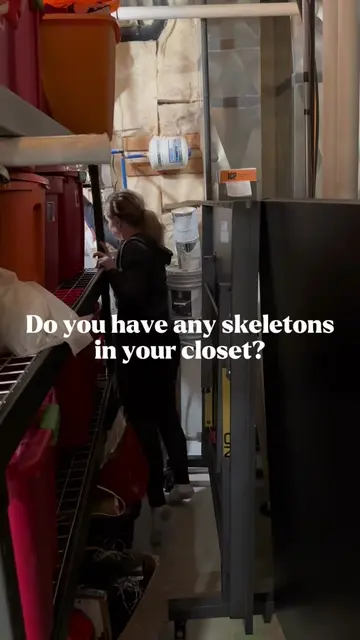 This is your sign to hide skeletons around your house 🤣 #skeletons #diyproject 