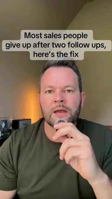 Most sales close after the fifth contact — but most reps quit after two. The fix