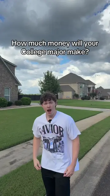How much will yours make? #college #collegemajor #collegelife #money #tips 