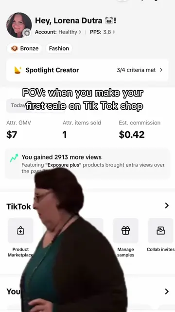 Throwback to my very first TikTok Shop sale. 🥹 I made $0.42… and I was celebrat
