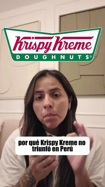 Muchas personas creen que Krispy Kreme salió del Perú porque "las donas no gusta