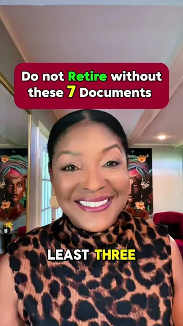 Ready to secure your future? 🌟 Don’t retire without these 7 essential documents