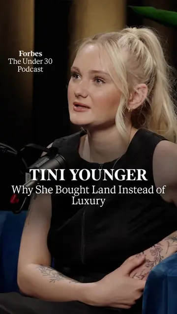 While many creators spend their earnings on luxury purchases, Tini Younger chose