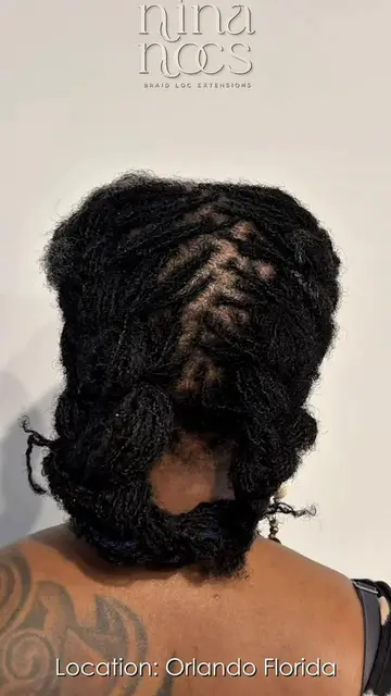 Add 292 Boho Extensions to Existing Locs | I flew from Orlando, Florida to North