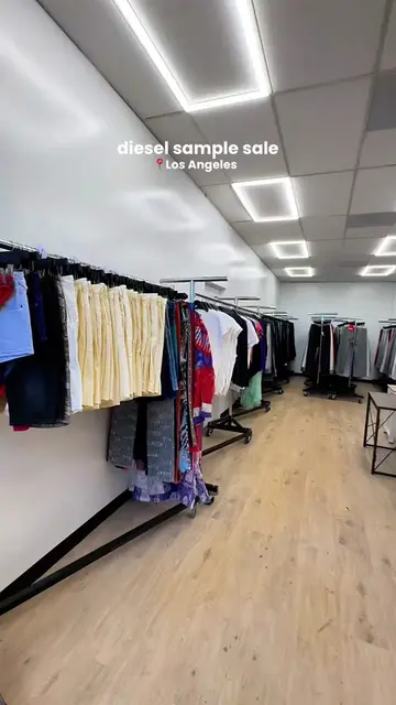 Everything is 70-80% off at the Diesel sample sale in LA this week…I went to the