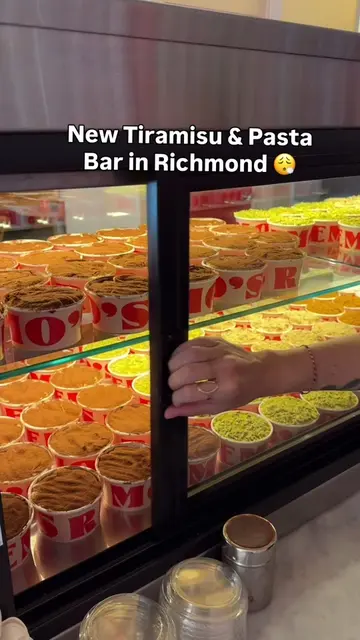 New pasta and tiramisu bar in Richmond 🍝 It’s from The team behind Remo’s Pasta