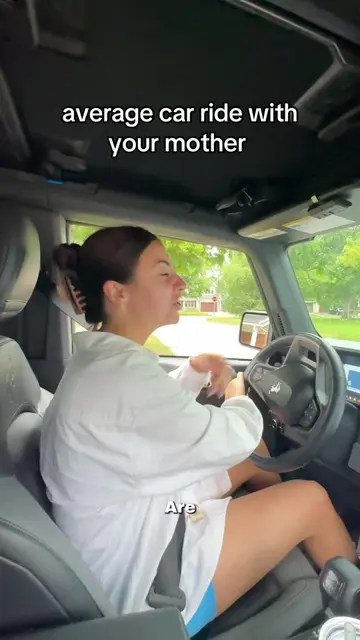 just casually trauma dumping during a 10 min car ride 😀 #mom #comedy #skit 