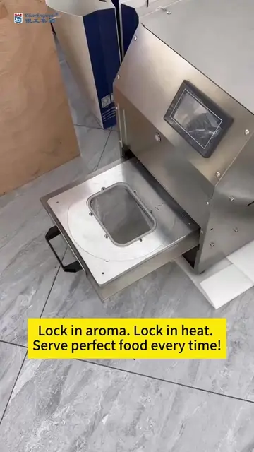 Seal Faster, Lock In Heat & Flavor! 🔥🥡 High-Efficiency Aluminum Foil Container