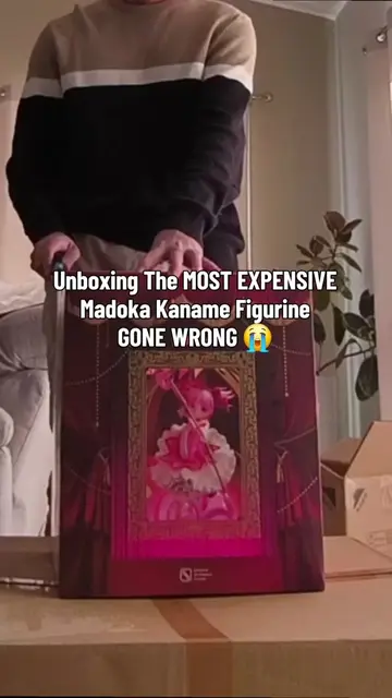 Unboxing The MOST EXPENSIVE Madoka Kaname Figurine GONE WRONG 😭  This is from t
