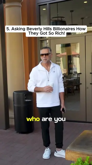 (5)Asking Beverly Hills Billionaires How They Got So Rich! #entrepreneur #wealth