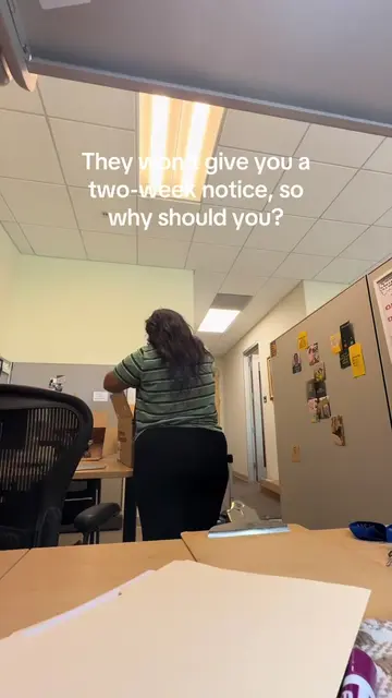 You can be a great employee and still lose your job. Packing my desk after a lay