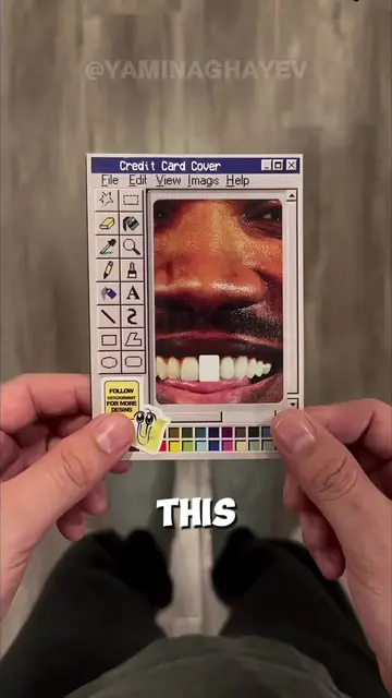 This Man Turned Credit Cards Into Business🔥 #creditcards #customdesign #sticker