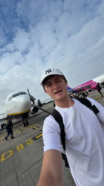 Day 1 taking the cheapest flight everyday to see where I end up🤷‍♂️🇧🇪 Whoever