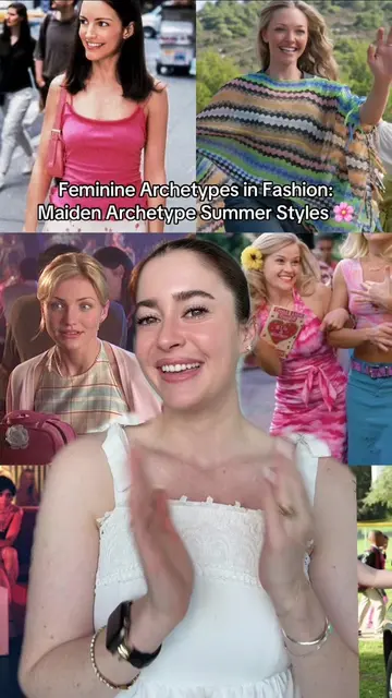 Feminine Archetypes in Fashion: Maiden Archetype Summer Styles 🌸 If you want to