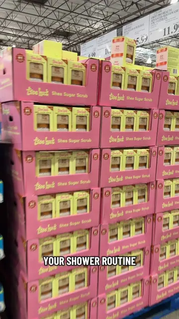 This Costco exclusive Vanilla + Coco Colada scrub duo from @Tree Hut Shop is eve