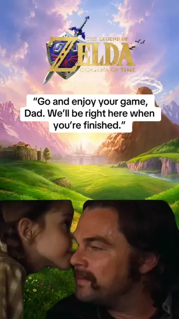 In a parallel world #zelda #ocarinaoftime #thelegendofzelda 
