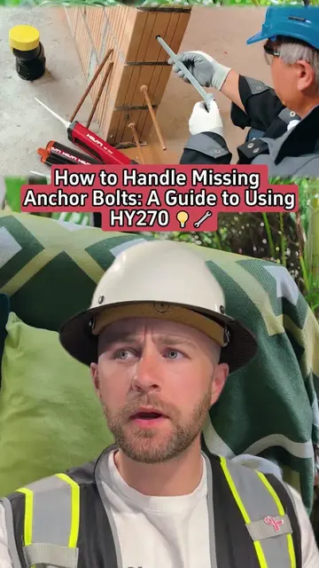 Has anyone else struggled to source Hilti H.Y. 270? We missed 50 anchor bolts an
