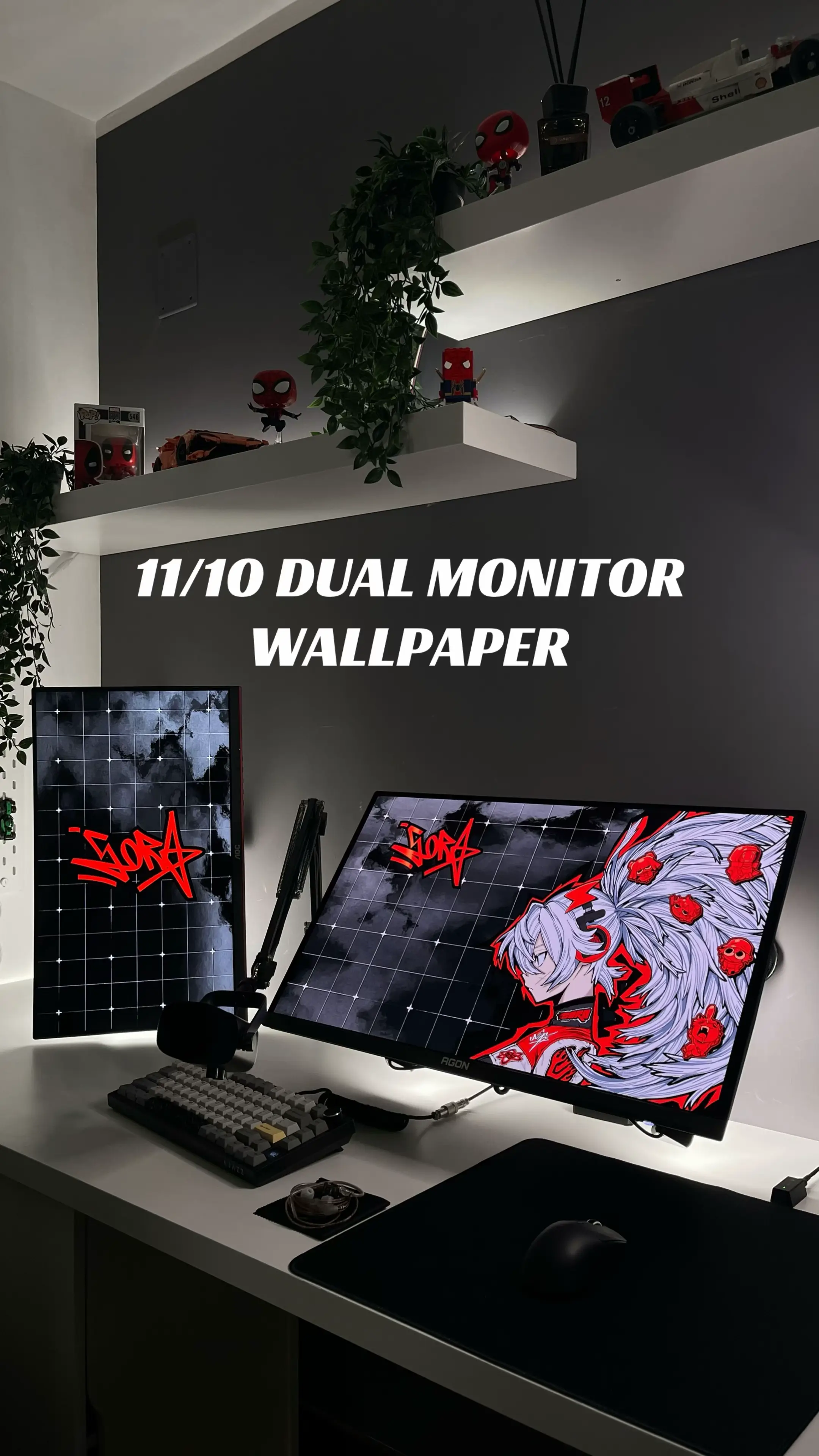 Best dual monitor wallpaper #Tech #wallpaperengine #wallpaper #dualmonitor #Setu