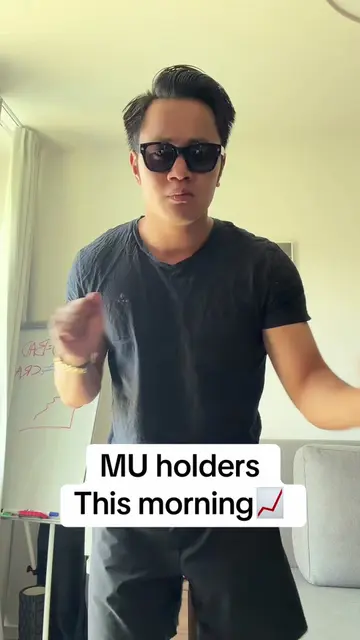 MU holders this morning; #mu #financialnews #stockmarket #stocks #stockstobuy 