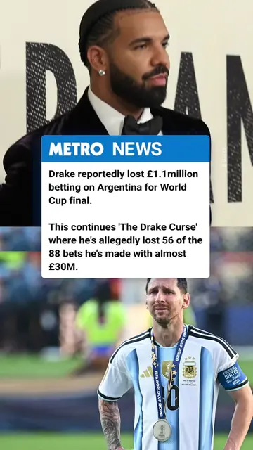 The 'Drake Curse' has struck again... and it's getting expensive. After losing a
