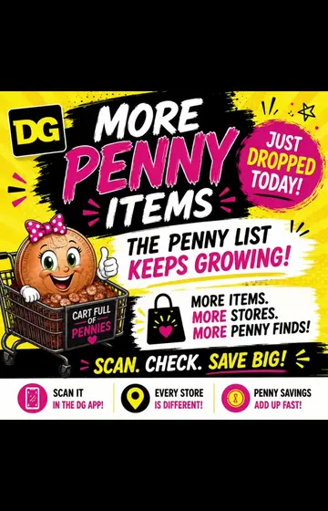 🚨 More Penny Items Just Dropped! 🚨 The penny list keeps growing! 🪙 We’ve conf