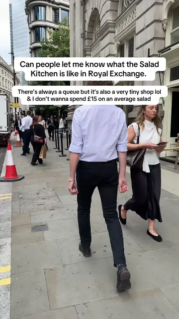 Thoughts on The Salad Kitchen in Royal Exchange, Bank ??  #bank #londonlunch #ci