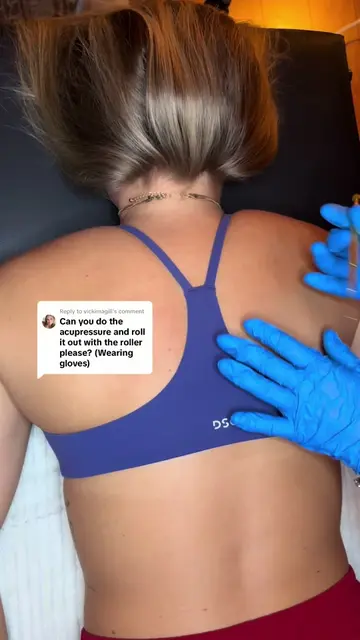 Replying to @vickimagill thanks for the request! | Acupressure on back | My love