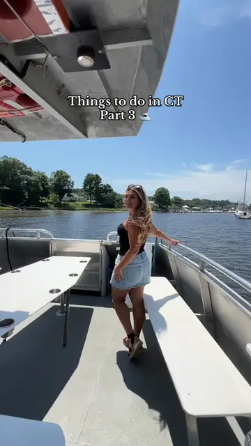 This hidden gem cruise is a must do this summer in Connecticut! 🛥️ This was my 