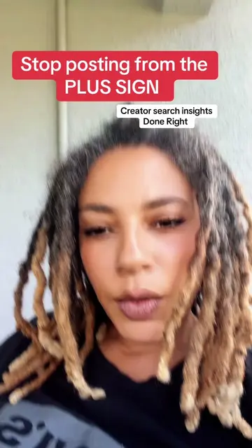 #creatorsearchinsights Stop posting from the plus sign.. Instead use Creator Sea