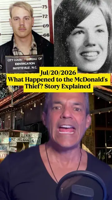 Imagine a man stealing from 60 McDonald's in the U.S. and escaping prison! 🤯 Th