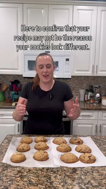 I made the exact same cookie twice, and one small change gave me two different r