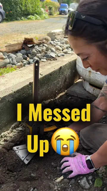I messed up!  But I fixed it🤗 • • #theladyplumber #dewalt #constructionjack #pl