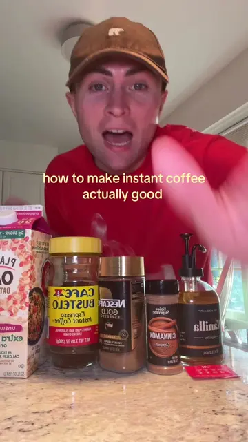 instant coffee is actually yummy if you know what you’re doing!  #instantcoffee 